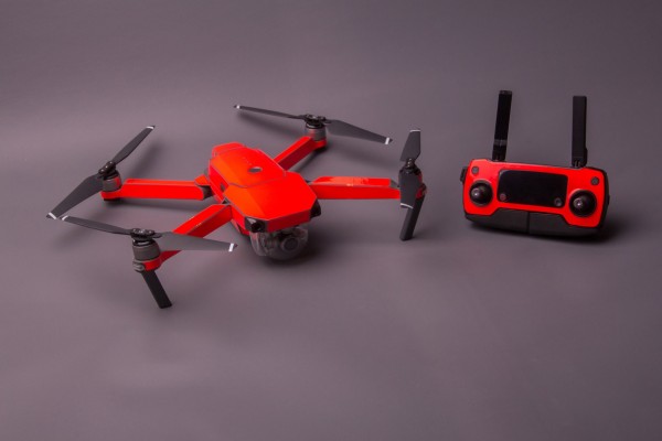 Skin für Mavic Pro Neon - Rot